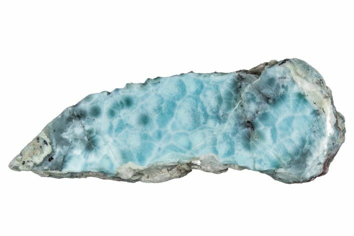 Polished Section of Larimar - Dominican Republic #282506